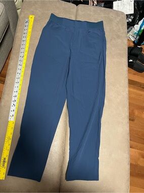 Libin women Stretch Straight-Leg Pants - Navy Blue Sz small